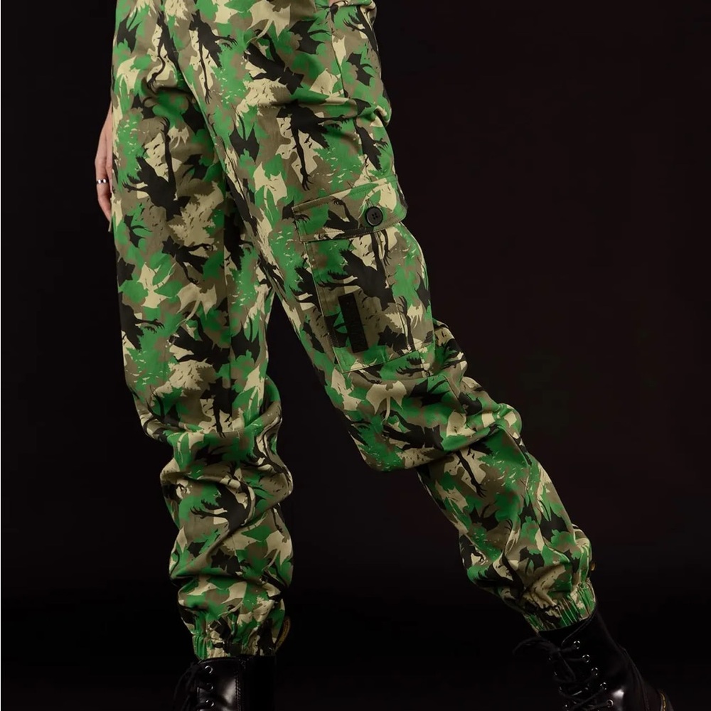Blackmilk Demogorgon Hunters Camo Cargo Pants- Limited